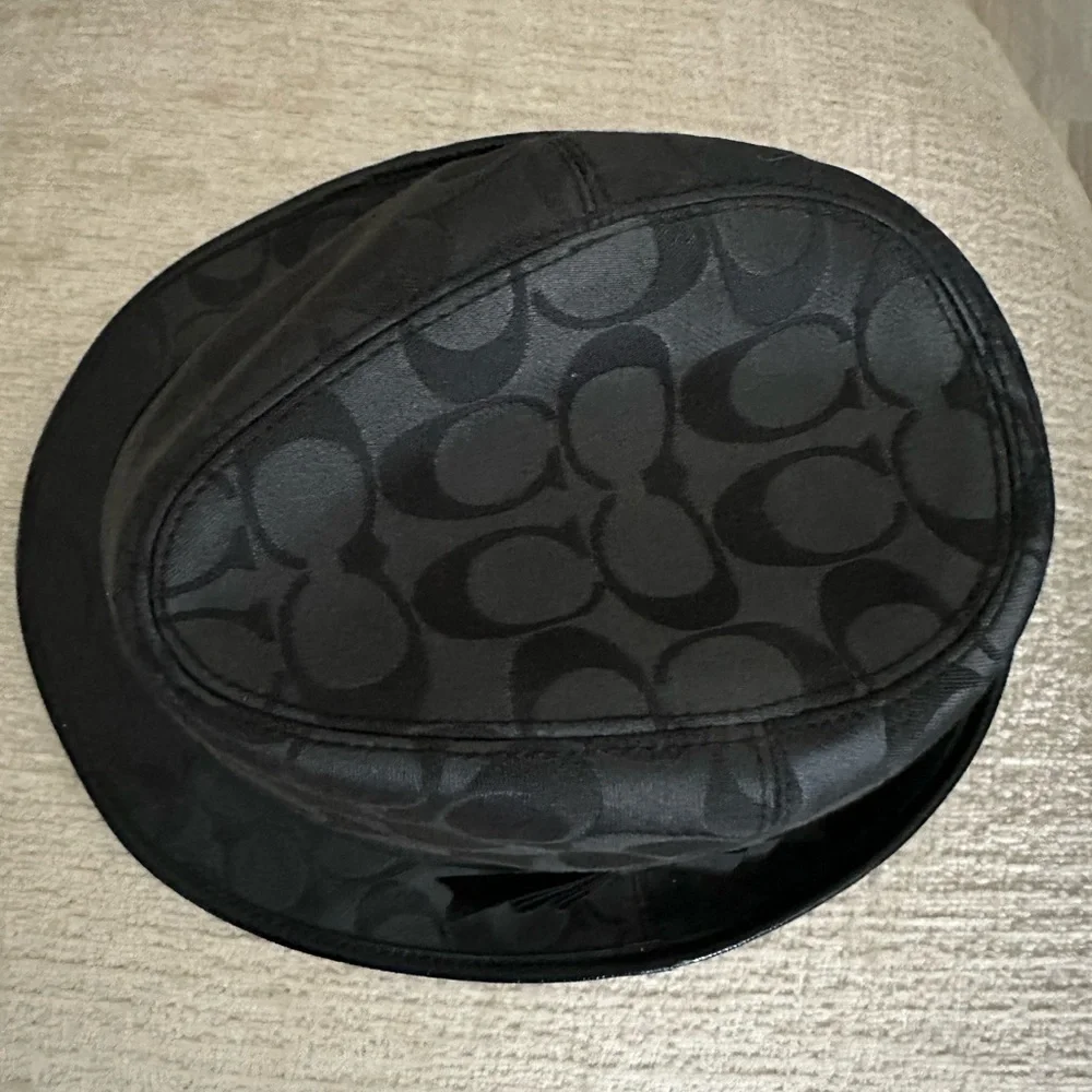 Coach Black Monogram Hat - Picture 2 of 7